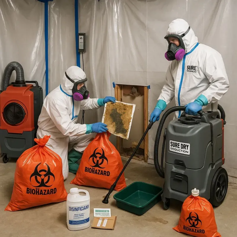 Contaminated Water Handling Protocols process in Cherokee County, OK