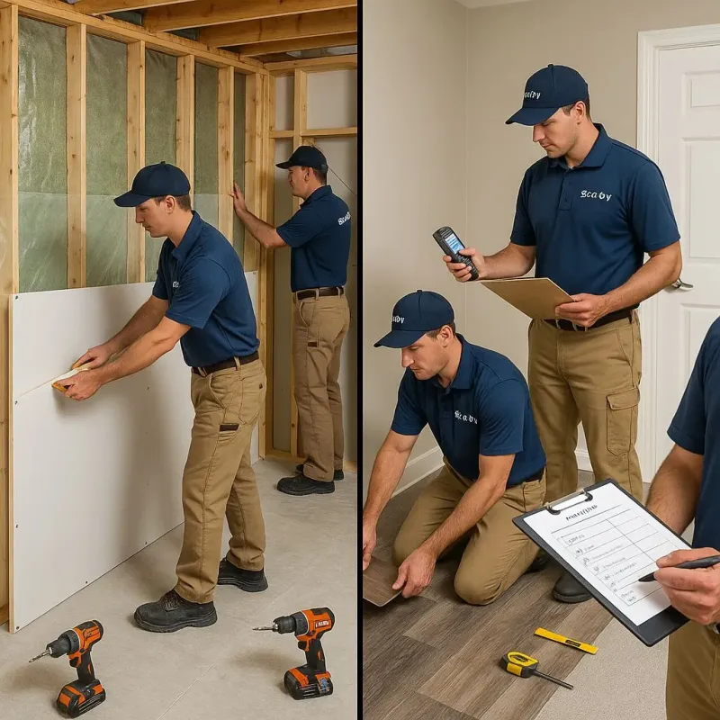 Repairs and Reconstruction process in Cherokee County, OK